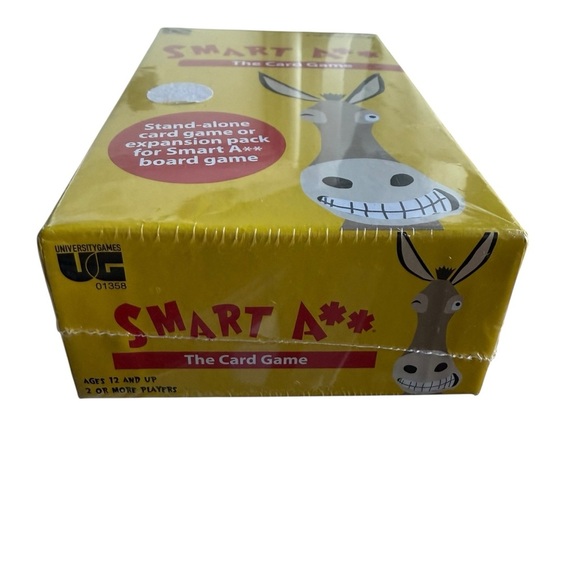 Brand New Sealed University Games Smart A** A Trivia Card Game 2 Or More Players - Picture 5 of 7